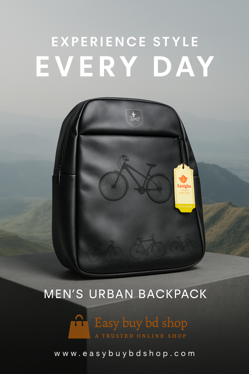 Men's urban backpack