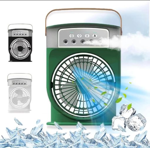 Air Cooler Fan AC/DC (Rechargeable) - Image 2