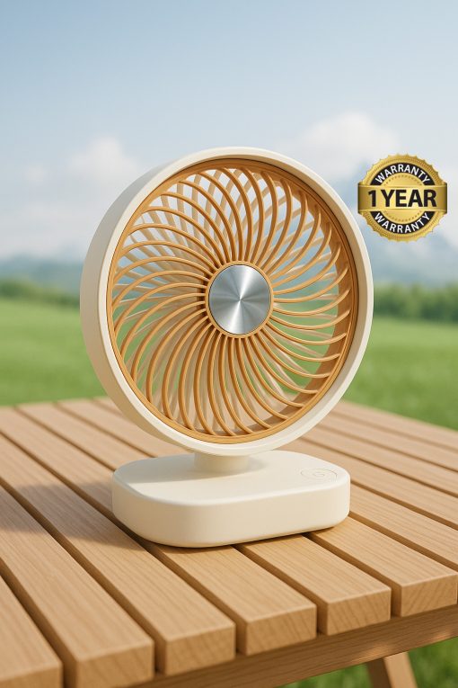 PORTABLE SMART AC/DC RECHARGEABLE FAN