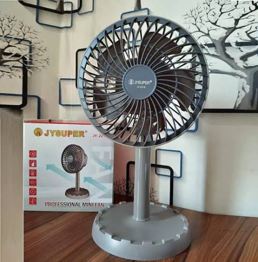 JYSUPER-2218 AC/DC RECHARGEABLE FAN - Image 4